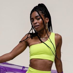 NWT Girlfriend Collective Bianca Bra Acid